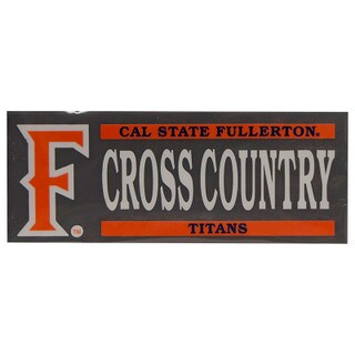 Jardine CSUF Cross Country Vinyl Decal